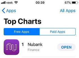App NuBank AppStore