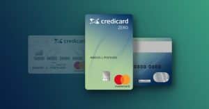 cartão Credicard Zero Platinum e Internacional