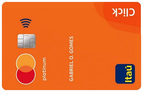 cartão de crédito Itaú Click sem anuidade em 2023