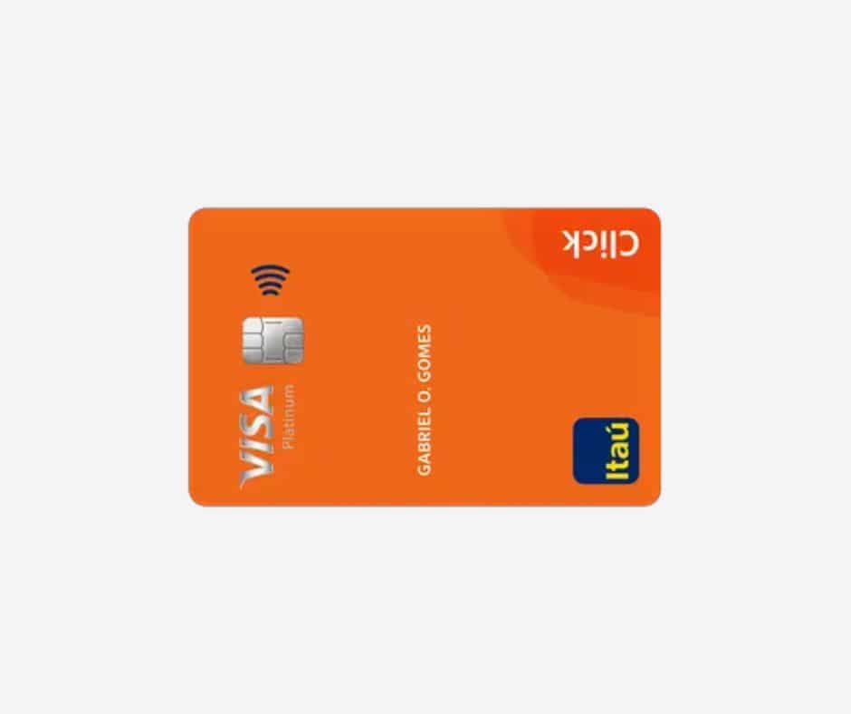 cartões de crédito para autônomos Itaú Click